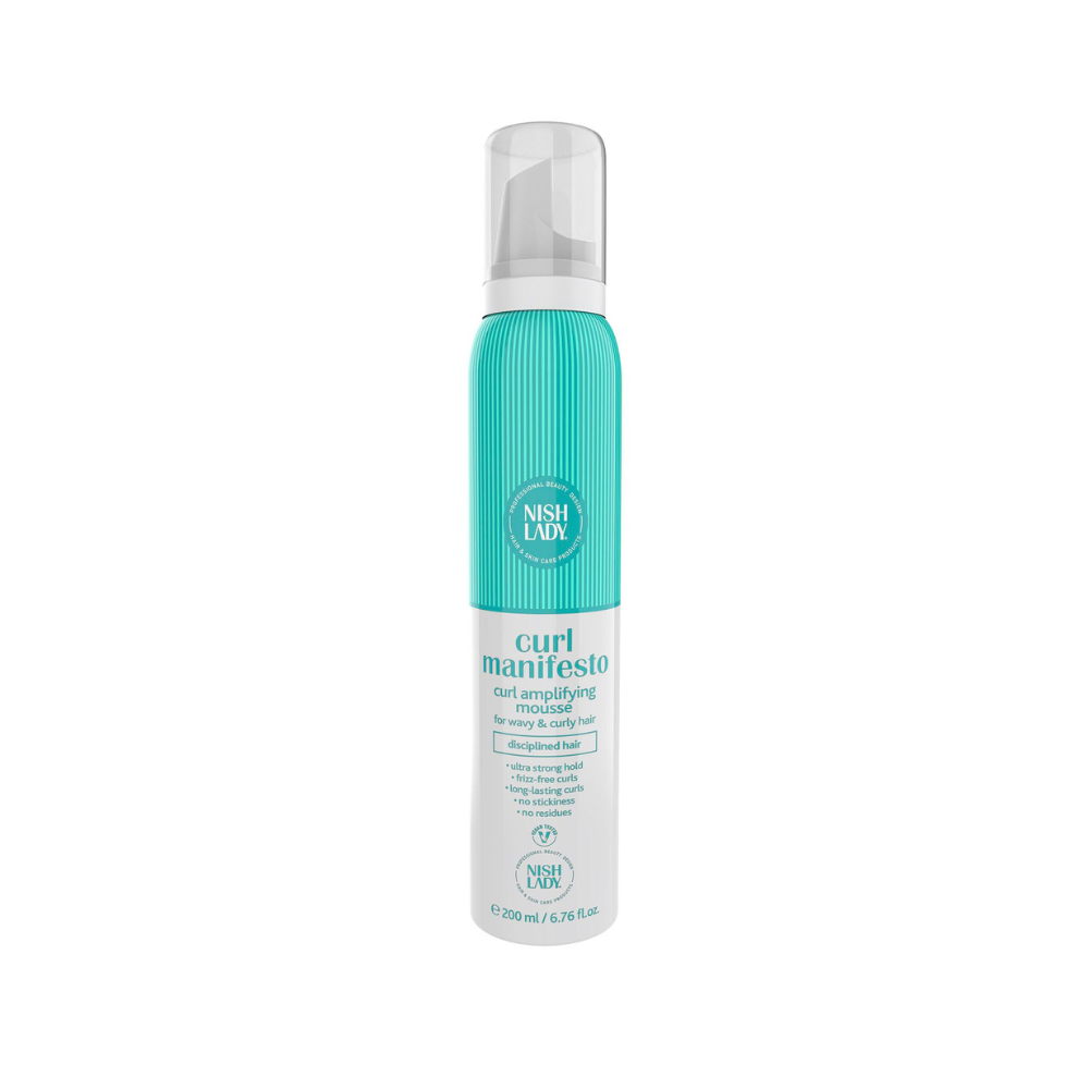 NishLady Curl Manifesto Amplifying Mousse – 200ml