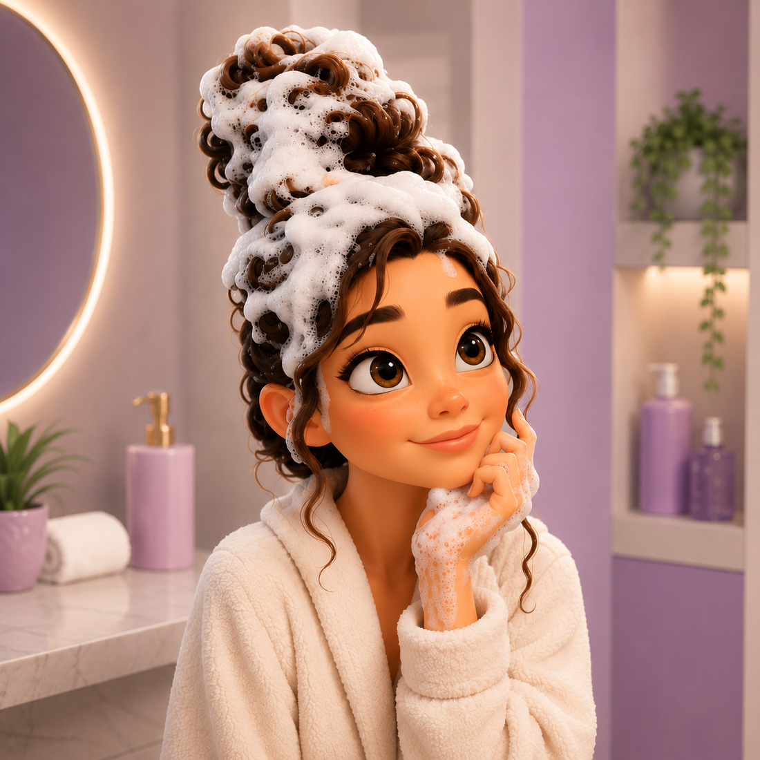 Ava explains 5 reasons your hair looks flat after washing