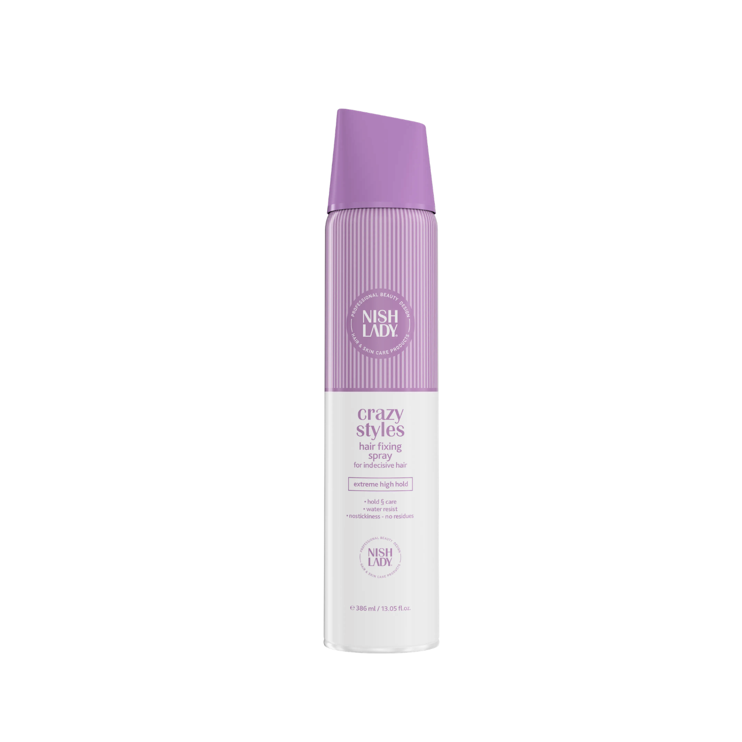 NishLady Styling Fixing Spray - 386ml