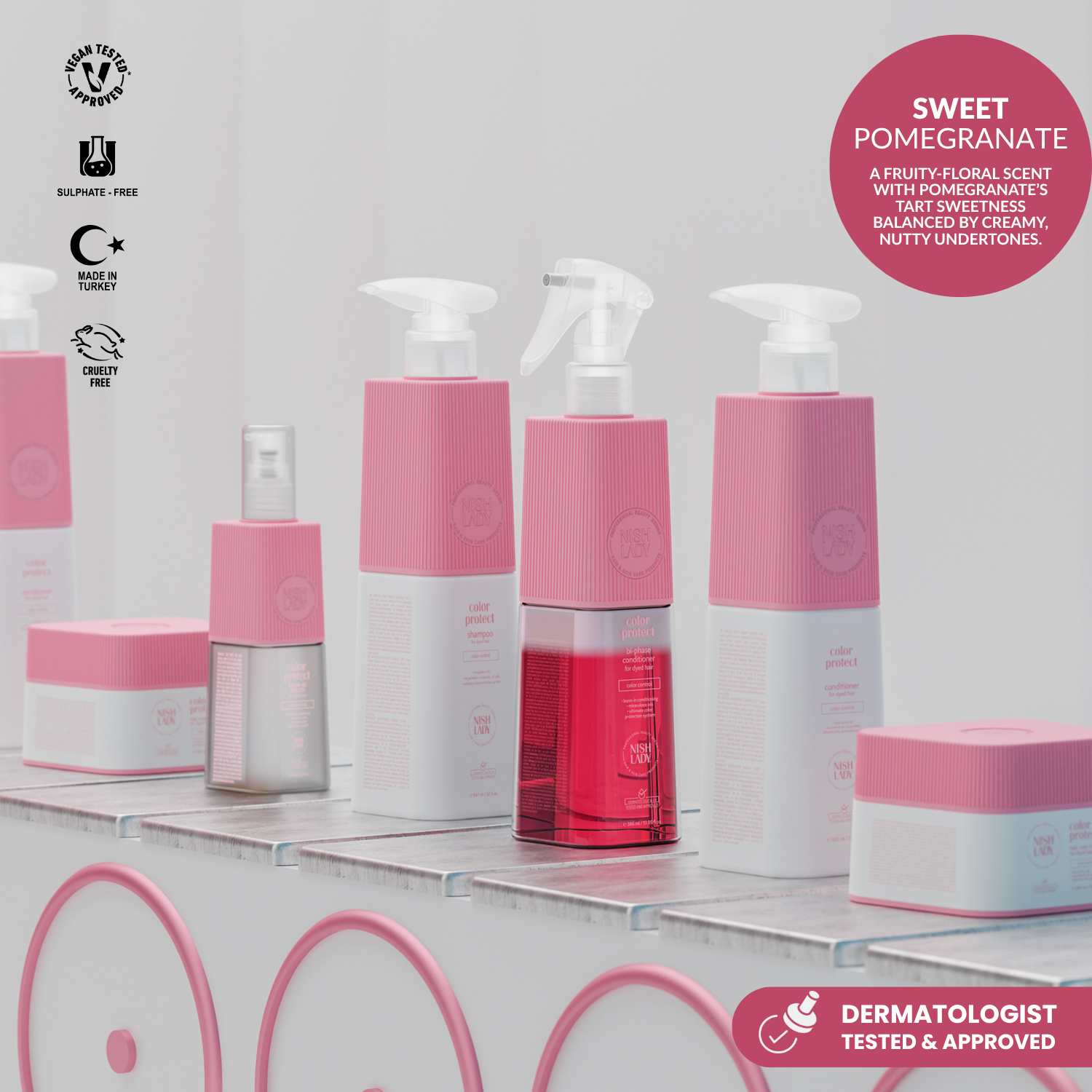 NishLady Color Protect Leave-In Serum - 97ml