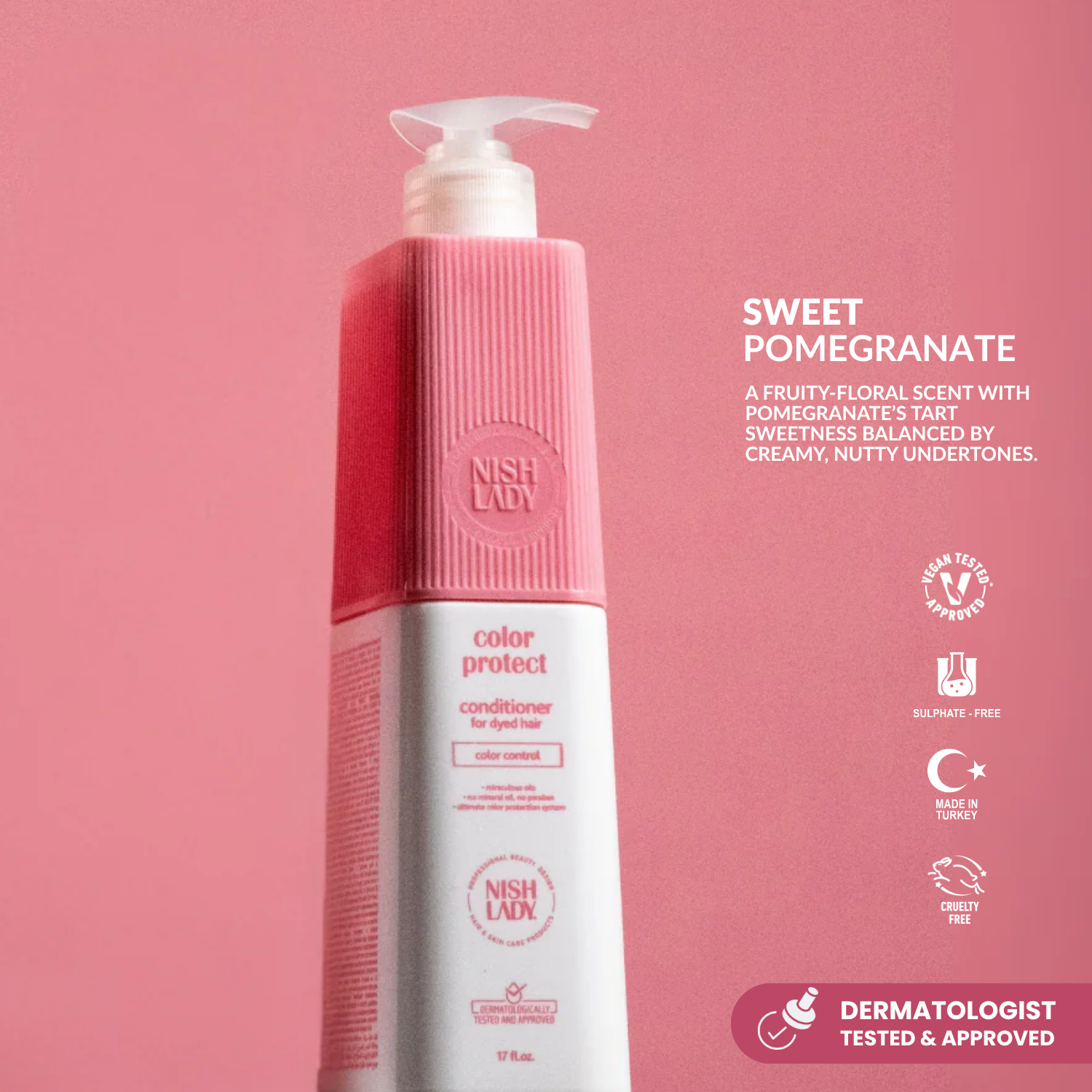 NishLady Color Protect Shampoo – 503ml