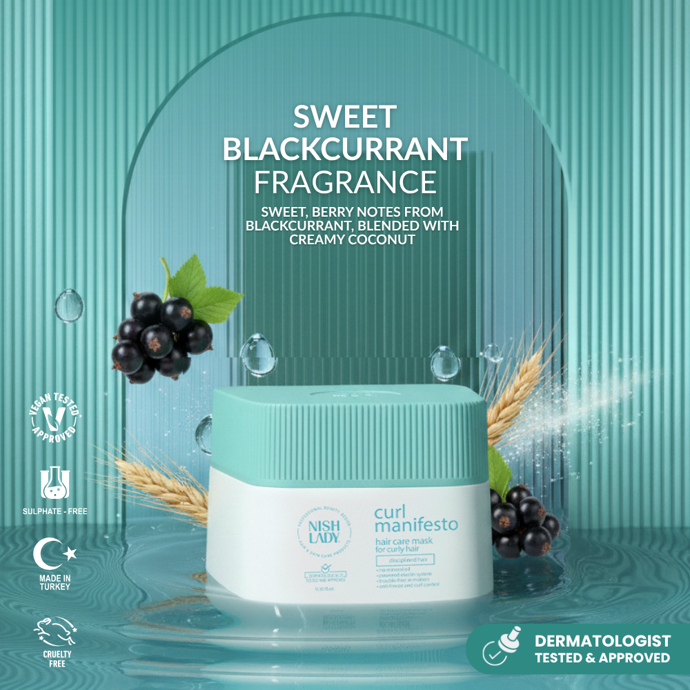 NishLady Curl Manifesto Hair Care Mask – 275ml