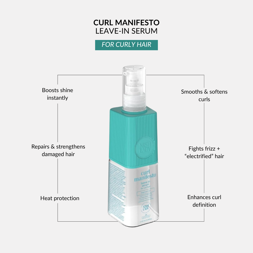 NishLady Curl Manifesto Leave-In Serum - 97ml