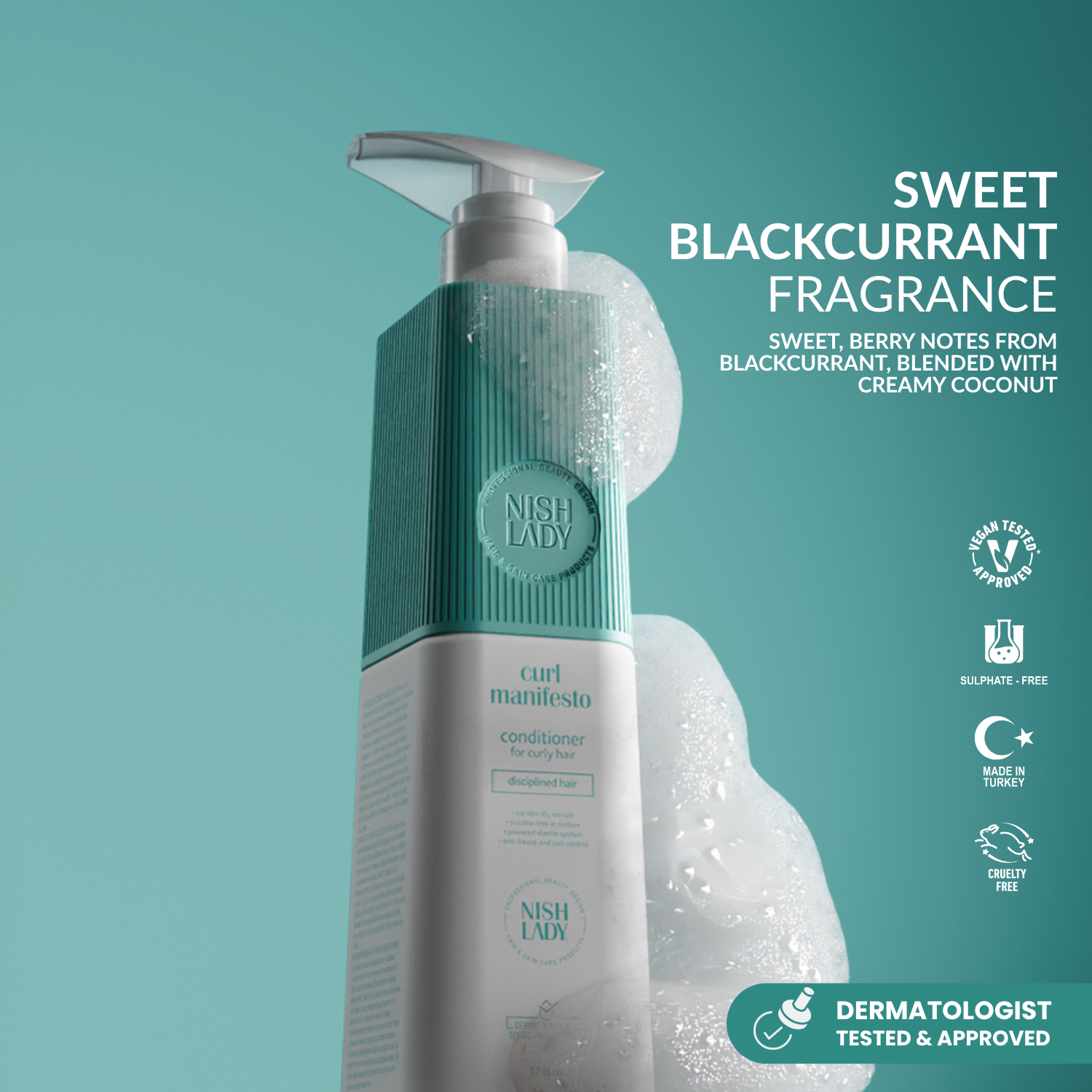 NishLady Curl Manifesto Conditioner – 503ml