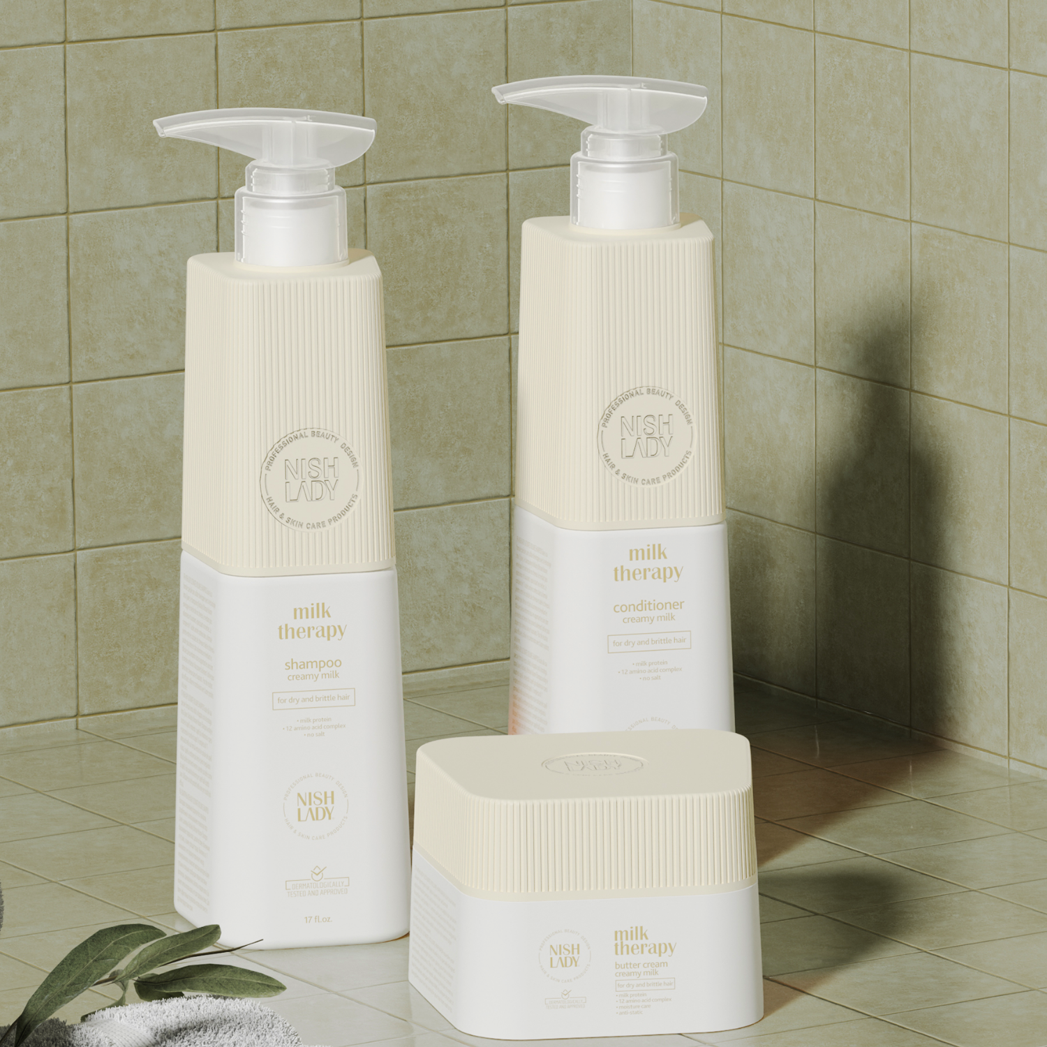 NishLady Milk Therapy Conditioner – 503ml