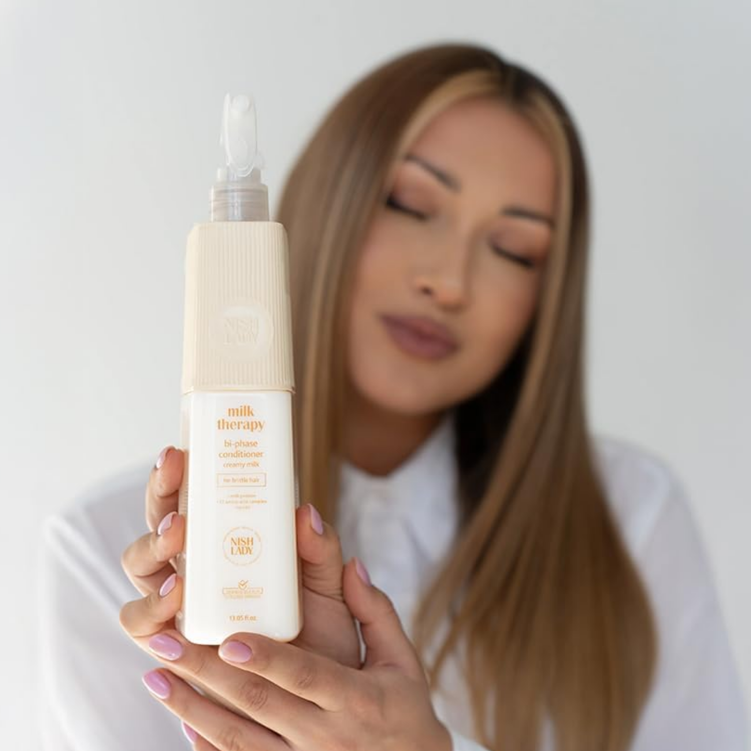 NishLady Milk Therapy Bi-Phase Conditioner – 386ml