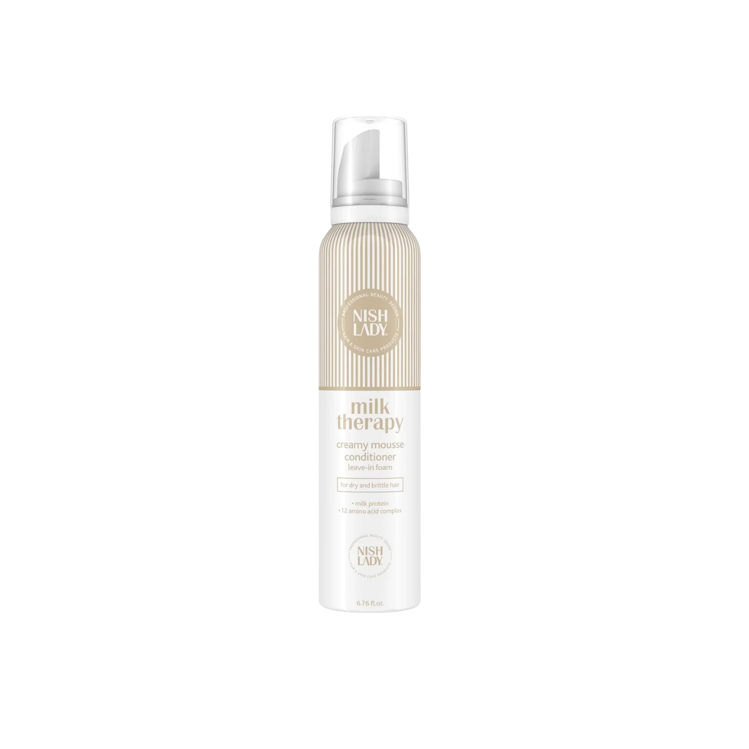 NishLady Milk Therapy Creamy Mousse – 200ml