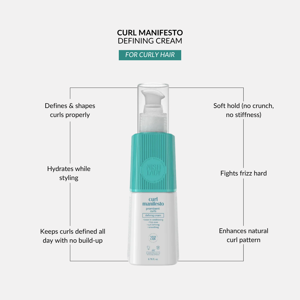 NishLady Curl Manifesto Curl Cream – 200ml