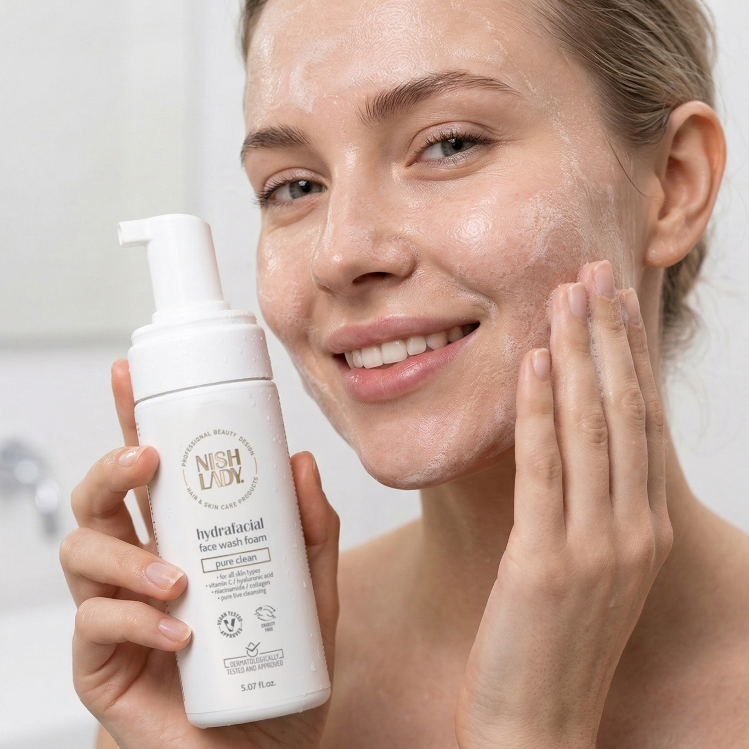 NishLady Hydrafacial Face Wash - 150ml