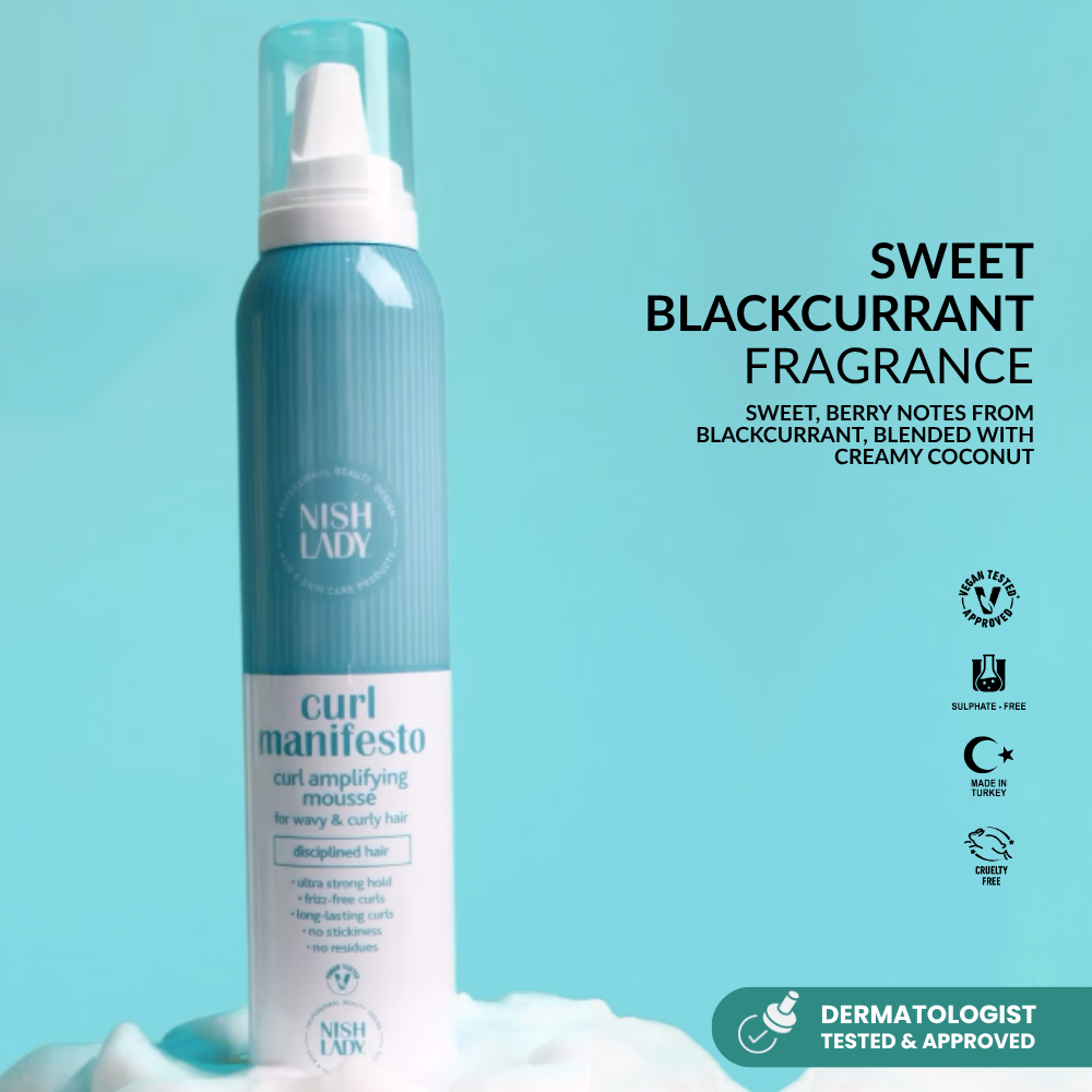 NishLady Curl Manifesto Amplifying Mousse – 200ml