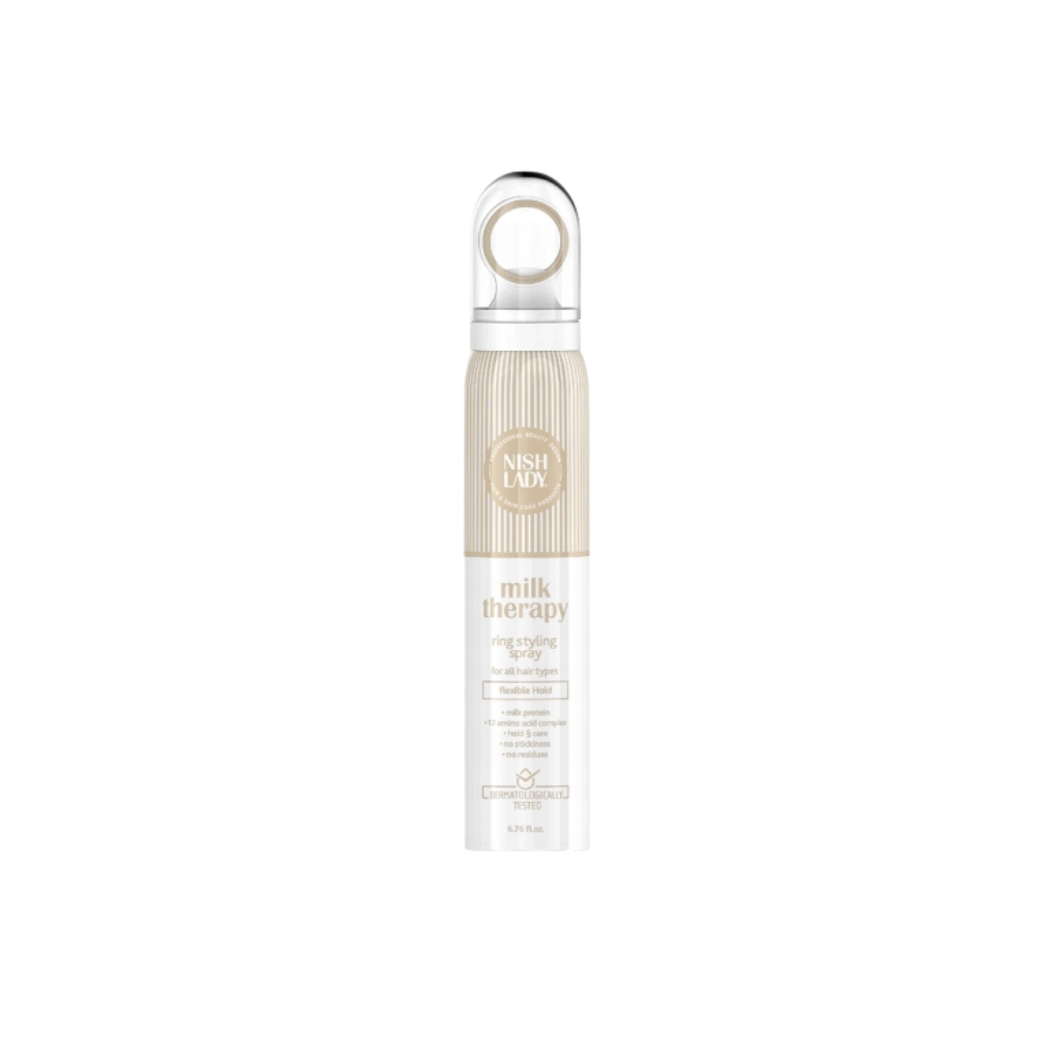 NishLady Milk Therapy Ring Styling Spray – 200ml