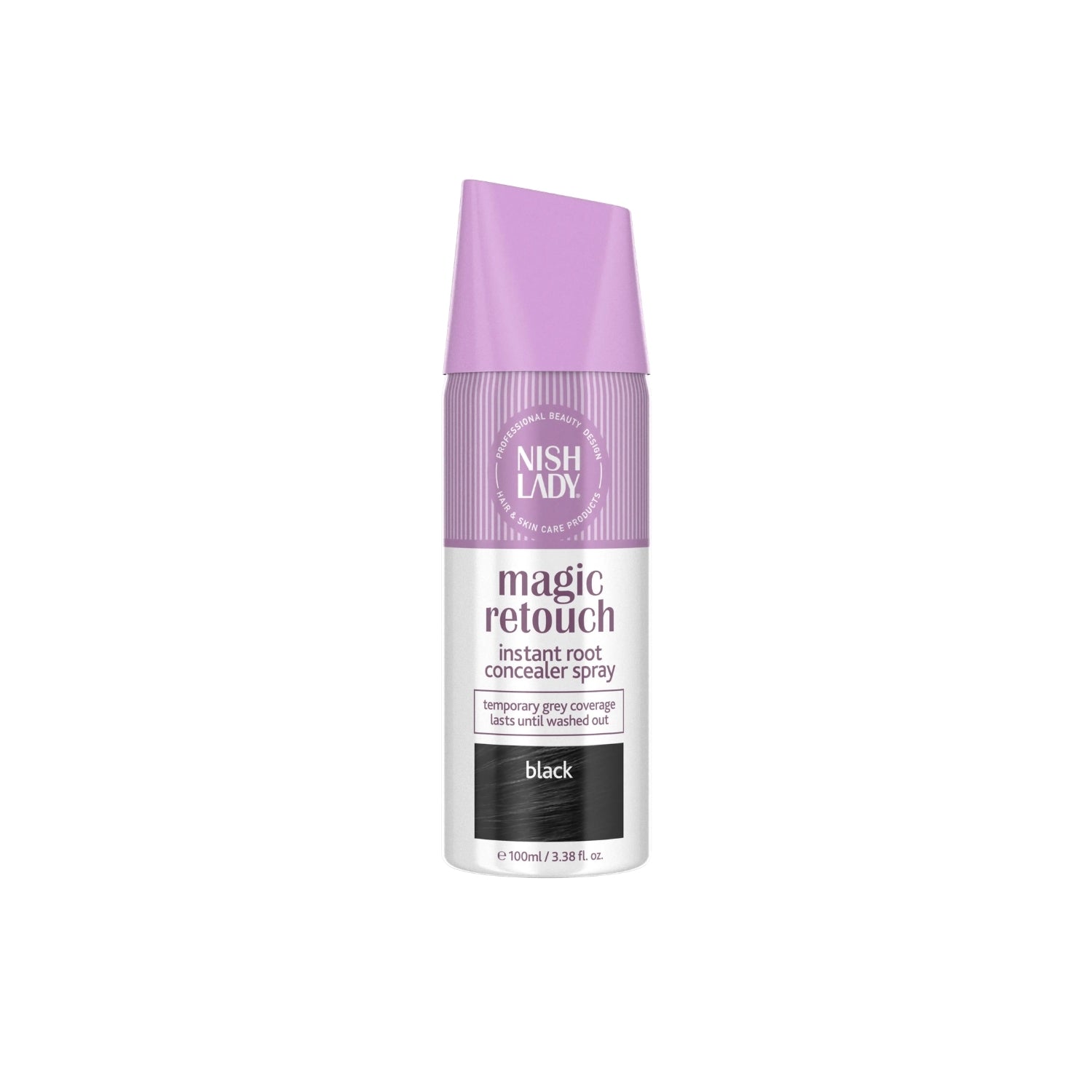 NishLady Root Spray Black - 100 ML