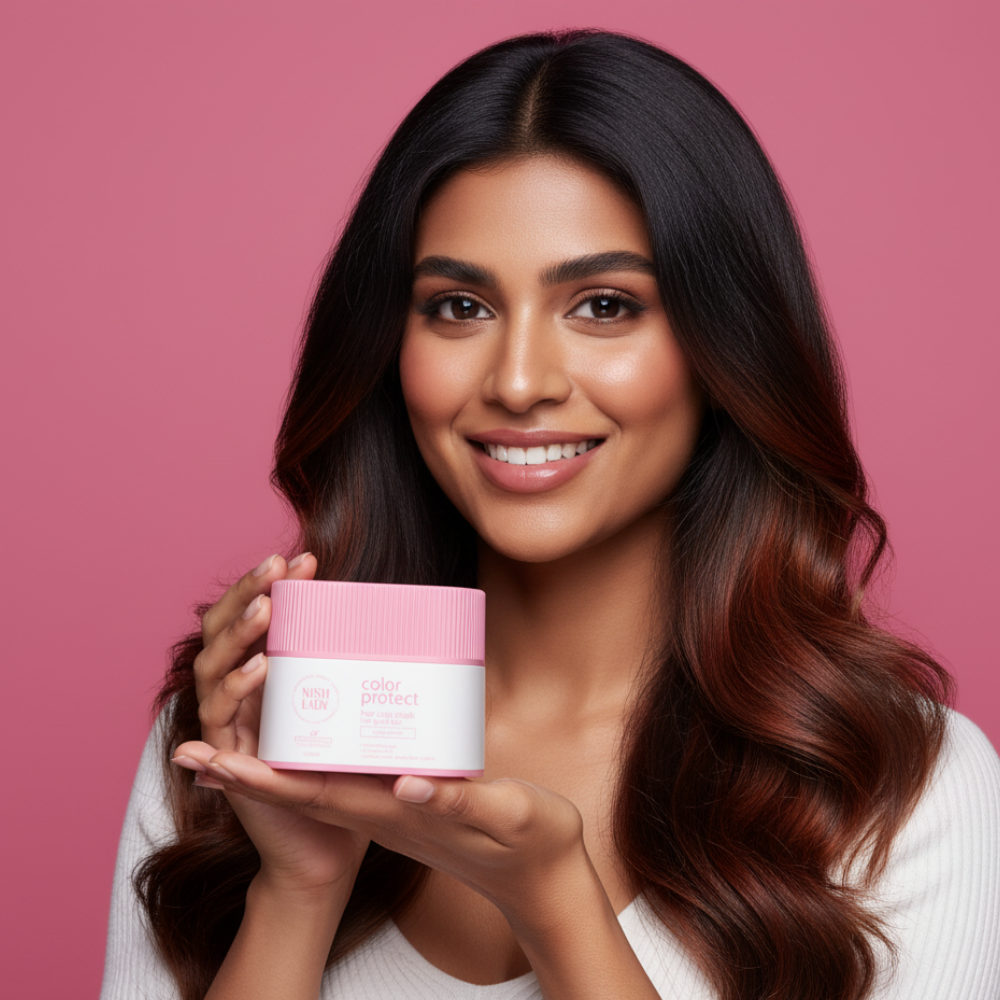 NishLady Color Protect Hair Care Mask – 275ml