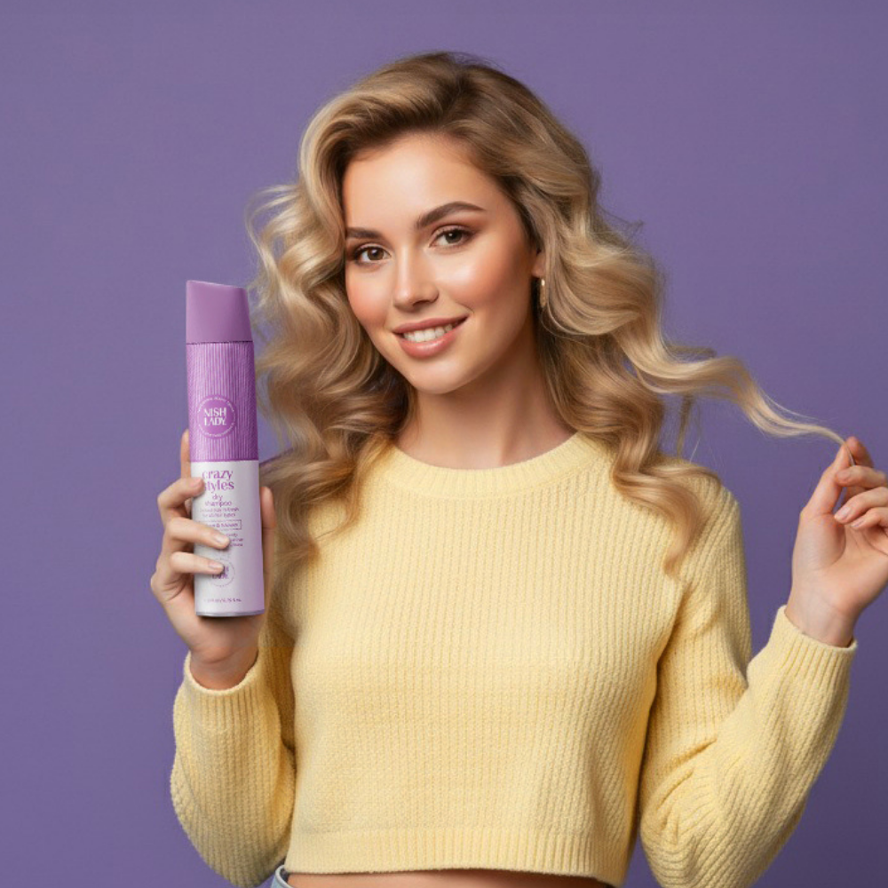 Crazy styles dry hair shampoo