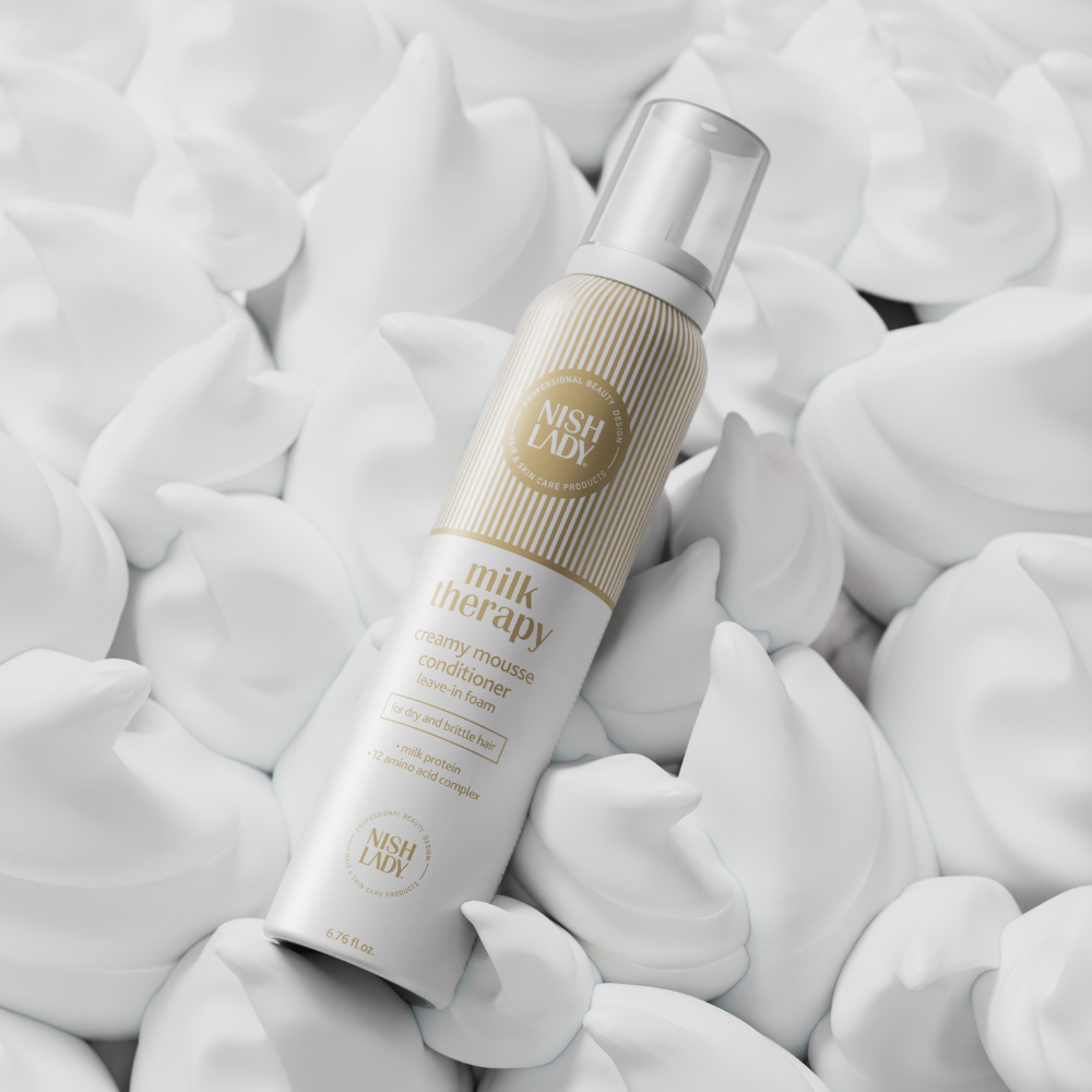 Milk therapy cream mousse conditioner