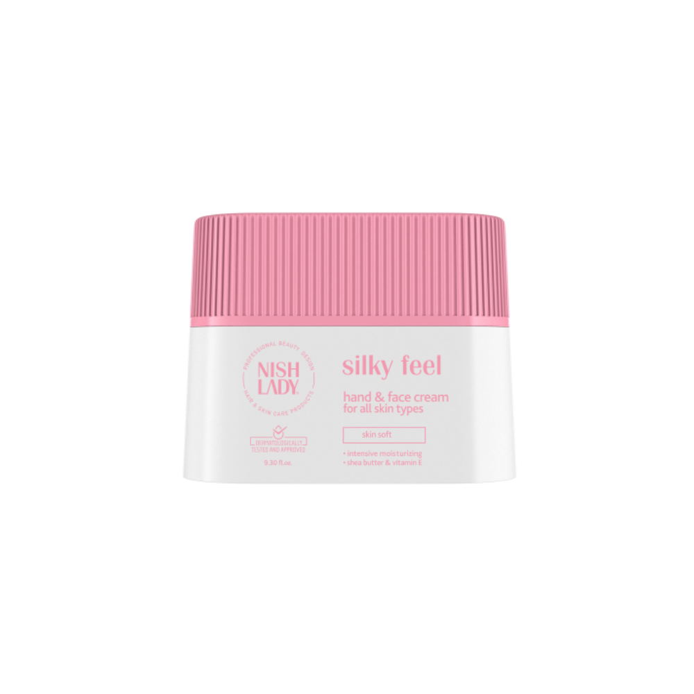 Silky feel hand and face cream