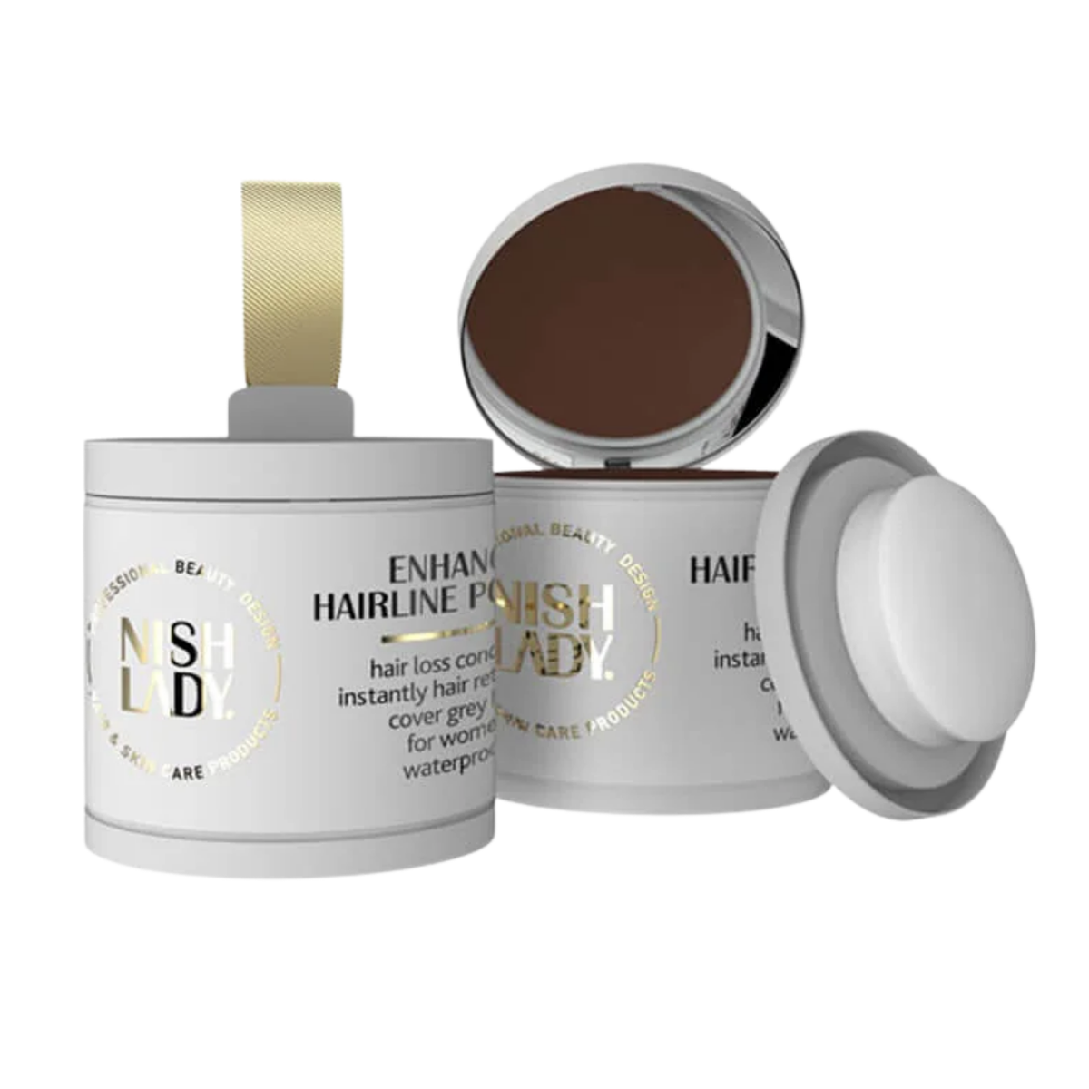 Nishlady Hairline Power Dark Brown - 10gr