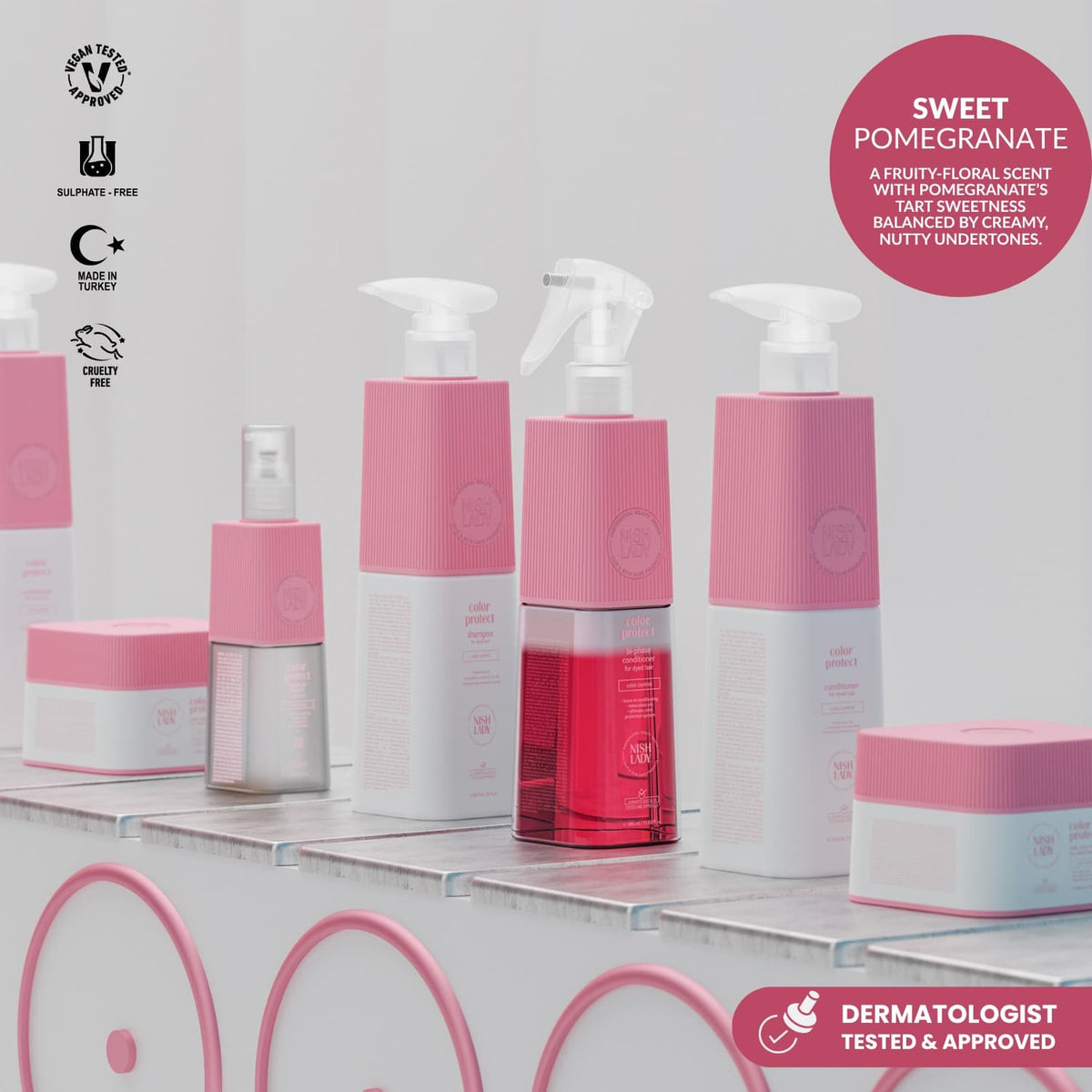 NishLady Color Protect Leave-In Serum - 97ml