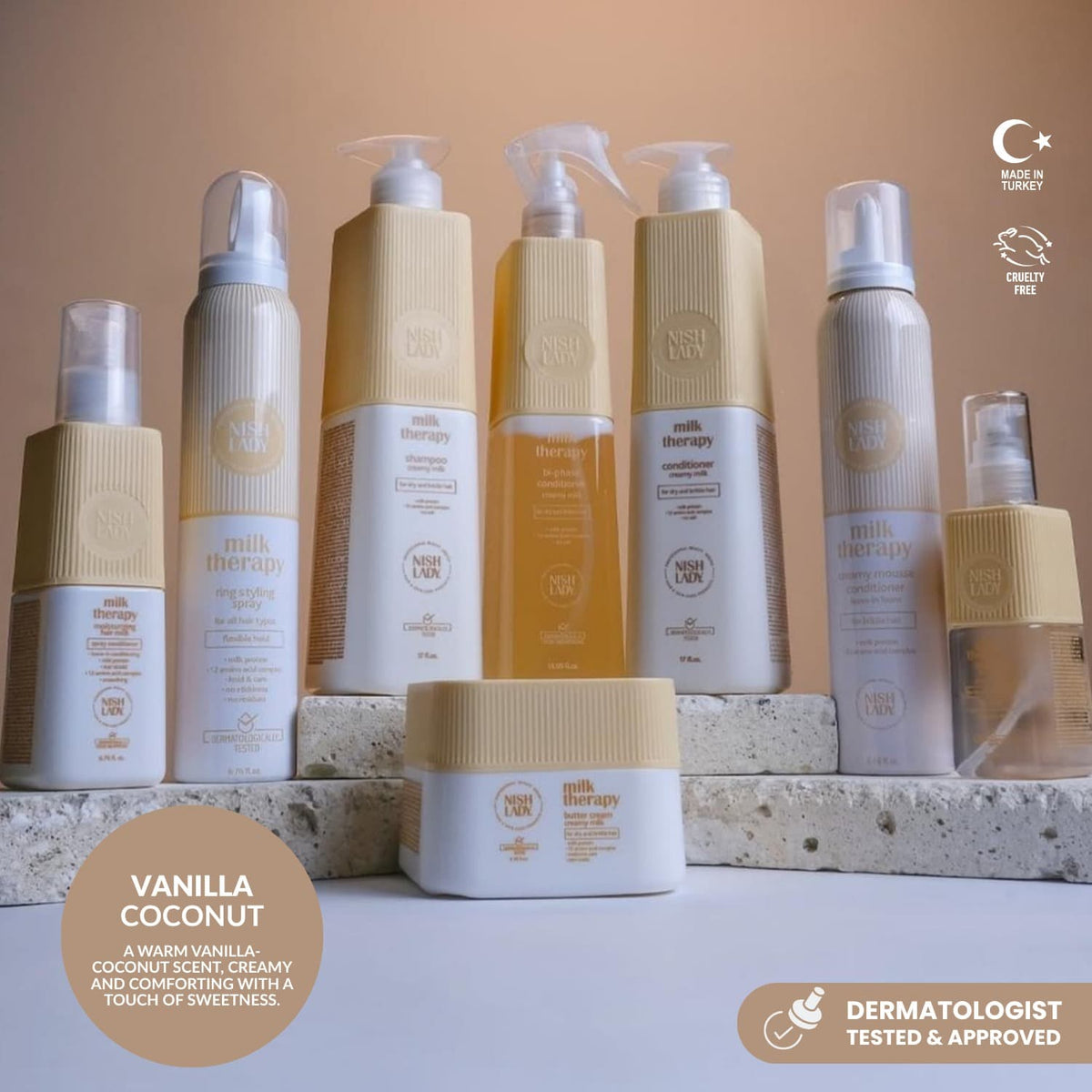 NishLady Milk Therapy Butter Cream – 275ml
