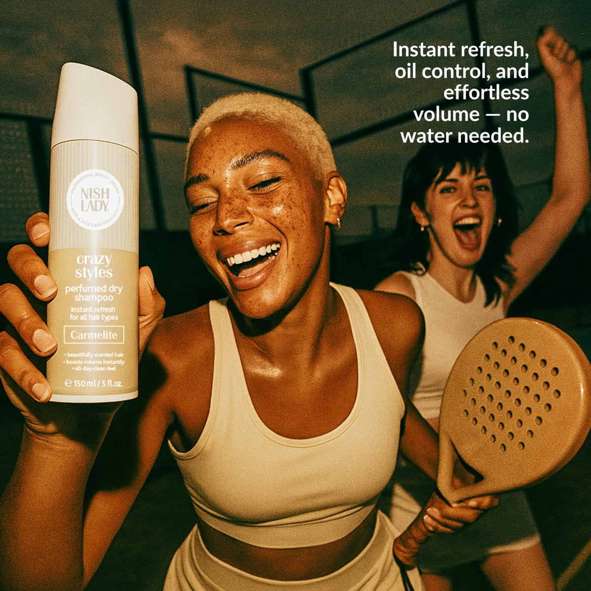 NishLady Perfume Dry Shampoo - Carmelite