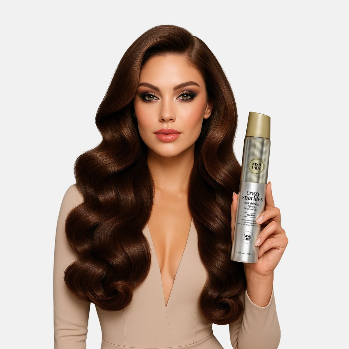 NishLady Shine Spray - 386ml