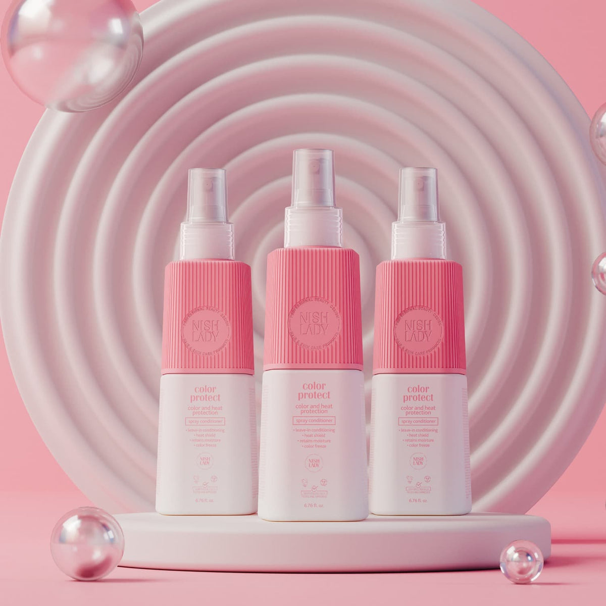 Nishlady Color Protect & Heat Spray – 200ml