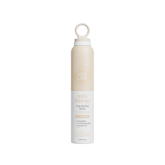 NishLady Milk Therapy Ring Styling Spray – 200ml